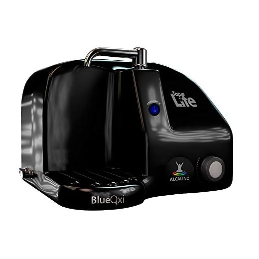Purificador Alcalino e Ozonizado Água natural Blue Oxi (220v) (Preto)