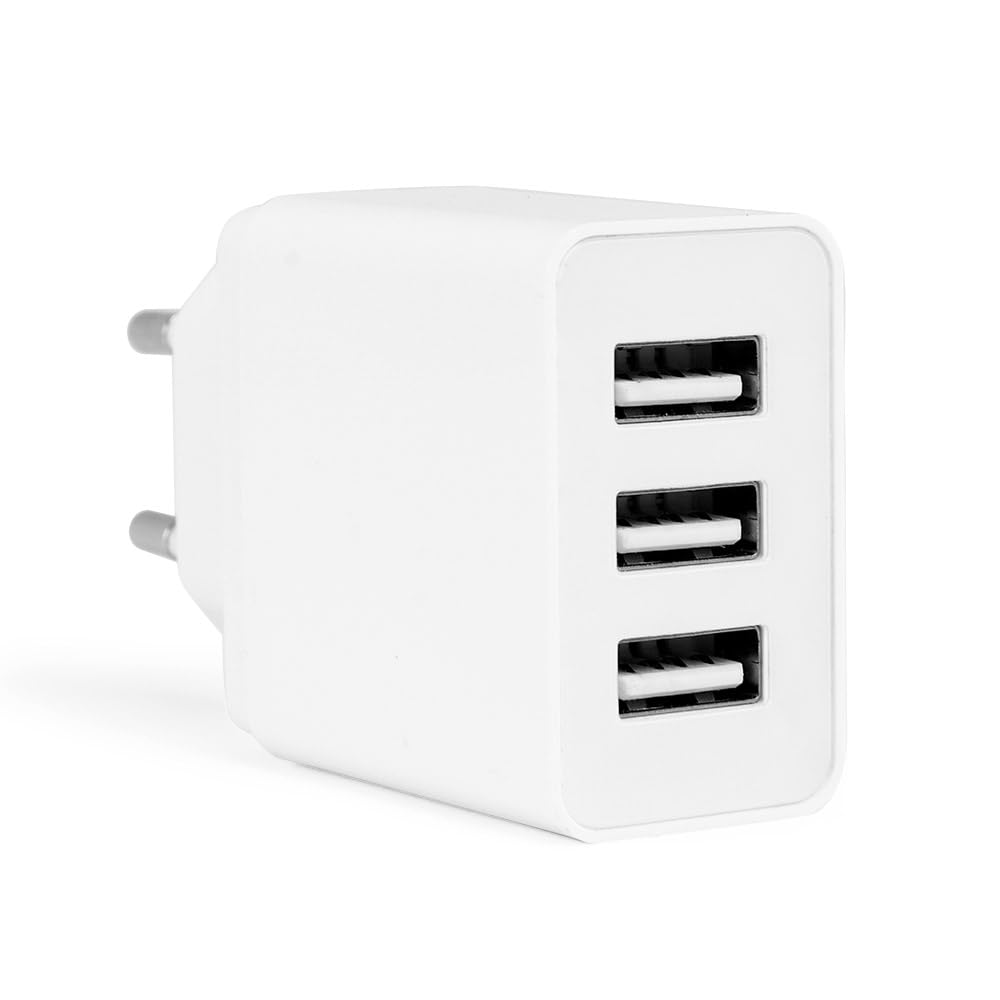 Cargador de Pared Orbegozo EN 1100/ 3xUSB/ 17W
