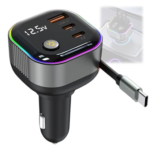�����ԗp�Ԃ̏[�d PD65W �o�͊i�[���P�[�u�� 2 USB C �|�[�g���ۂ̓d�� LED �f�B�X�v���C���͊��ċz���C�g�i�[���[�d