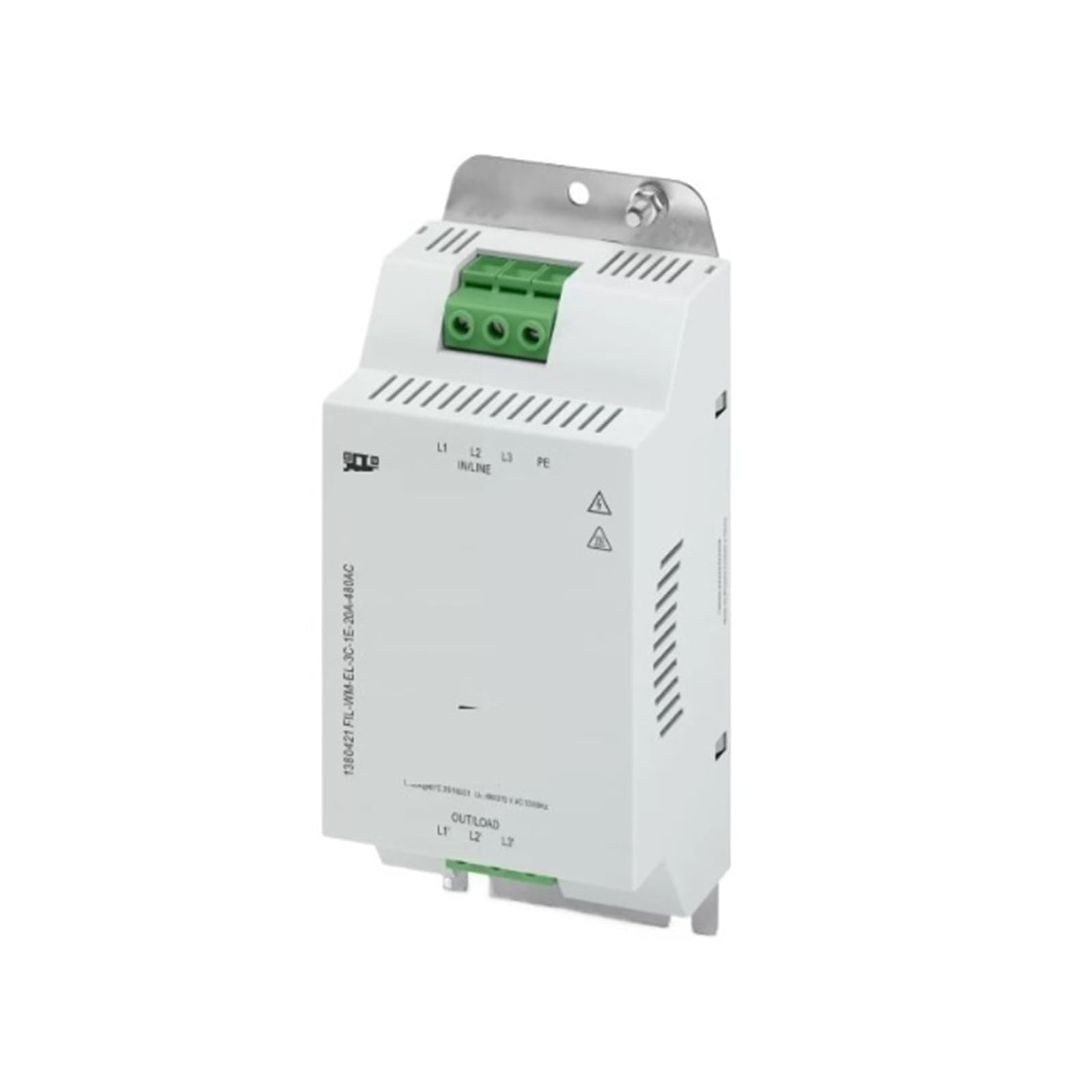 Filtro de fuente de alimentación FIL-WM-EL-3C-1E-20A-480AC 1380421 | Baja pérdida de inserción, ideal for aplicaciones de IoT y supresión de ruido
