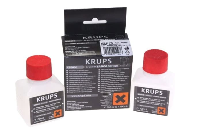 Nettoyant buse cappuccino Krups XS900010 liquide pour mousse de lait parfaite