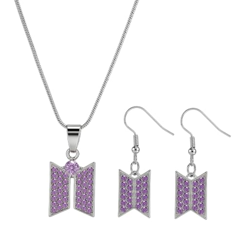 Army Fan Jewelry Arirang Merch Earrings Set