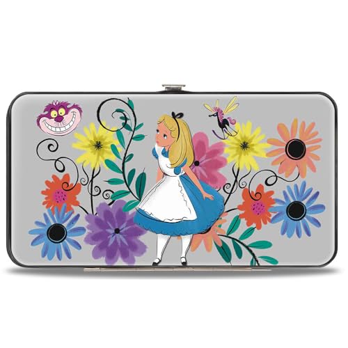 Buckle-Down Women's Hinge Wallet-Alice in Wonderland, 7