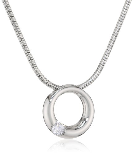 Preisvergleich Produktbild Skagen Damen-Kette mit Anhänger Edelstahl Glas transparent 42 cm - SKJ0308040