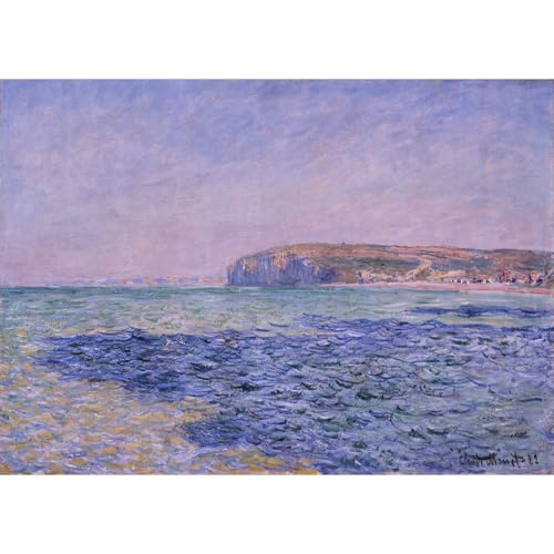 Poster Monet Ombres sur la mer Pourville 76x101 cm pour salon