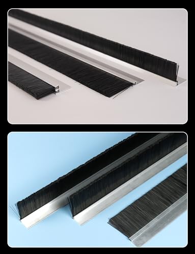 Tira de cepillo de aluminio Double H con nailon TLE de alta durabilidad 8