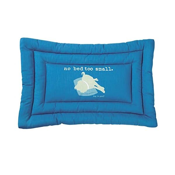 Dog-Is-Good-No-Bed-to-Small-Mat-18-Inch-Blue Dog Is Good No Bed to Small Mat - The Perfect Mat for Your Furry Friend