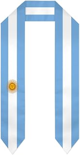 Country Flag Graduation Stole, Graduation Sash Scarf Gifts for International Student