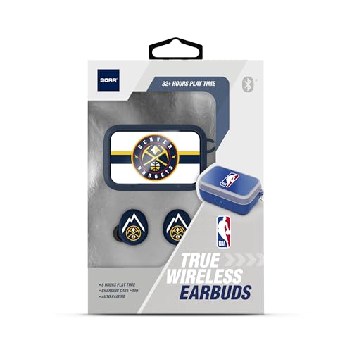Image of SOAR NBA Wireless Sport Earbuds: Comfortable Fit & Convenient Charging
