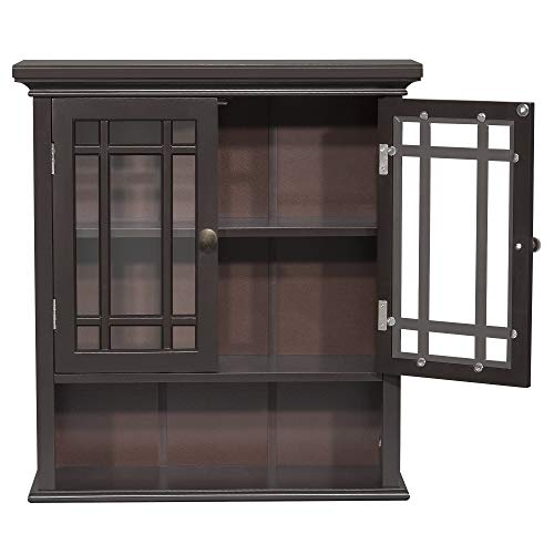 Teamson Home Neal Removable Wall Cabinet With 2 Doors And 1 Shelf #TOP6