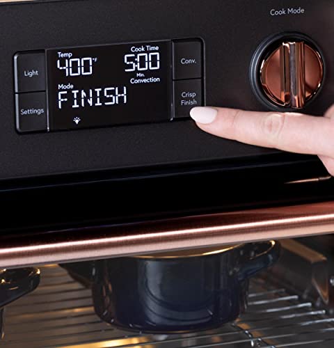 Image of Cafe Couture Oven with Air Fry, 14 Cooking modes in 1 including Crisp Finish, Wifi, Matte Black