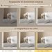 Archaluxe Badspiegel-mit-Beleuchtung 80x60cm - Badezimmerspiegel LED Badezimmer Spiegel mit Beleuchtung, Touch-Schalter, Dimmbar, 3 Lichtfarben, Wandspiegel Led-Spiegel-Bad Horizontal/Vertikal