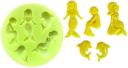 Inception Pro Infinite stampi in Silicone per Uso Artigianale di 5 Sirene di Mare