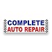 COMPLETE AUTO REPAIR Vinyl Banner (Size Options) Large - 36x120