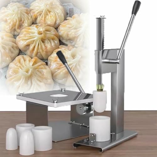 Automatic Baozi Maker Stainless Steel Molds, 3-Piece Set for Homemade and Commercial Steamed Buns, Durables Cooking ToolhkMBJ17564