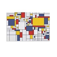 Amazon.co.jp: ピート・モンドリアン偉大な抽象画家たち絵画（赤