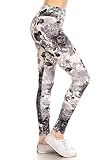 Leggings Depot Leggings per bambini ultra morbidi di alta qualità stampati stile Batch4, Incantesimo d'amore, One Size Plus