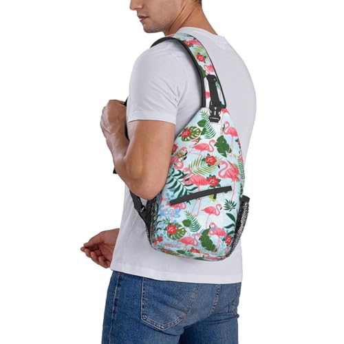 Image of Sling Backpack For Men Hiking Daypack Crossbody Shoulder Bag Travel Chest Pack | Hiking
