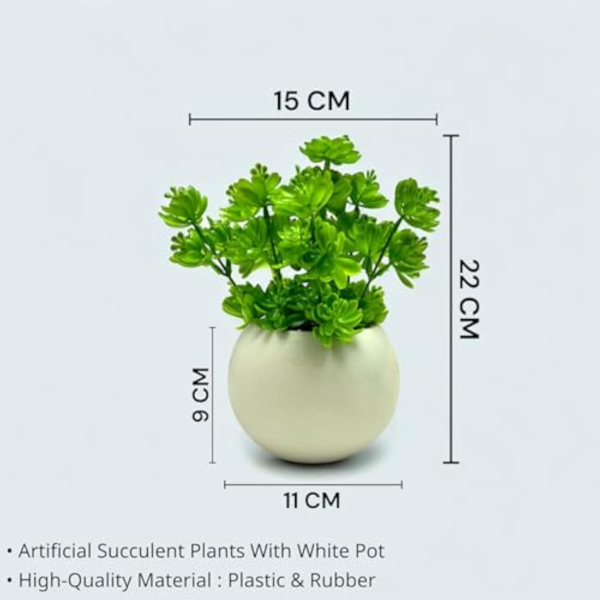 Luxury Artificial Green Bonsai Tree with Pot