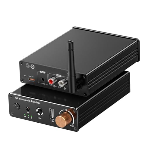 Receptor y transmisor Bluetooth 6.0 multifuncional para eliminar cables de tus altavoces antiguos