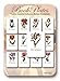 Botanical Tulips - Set of 12 Assorted Adhesive Bookplates