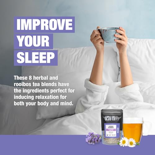 Tiesta Tea - 8 Herbal & Rooibos Tea Dry Flight Set, Premium Loose Leaf Variety Pack with Herbal & Chamomille Tea - 8 Resealable Sample Pouches - Image 4