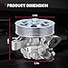 TEMSONE 21-5456 Power Steering Pump with Pulley Compatible with Honda Civic DX, EX, GX, LX, EX-L, LX-S 2007-2011 1.8L L4, Power Assist Pump Replace # 56110RNA315, 56110RNA305, 56110RNAA01, 56110RNAA02