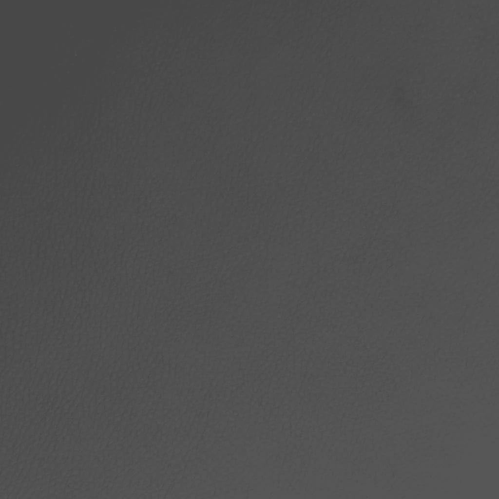 vidaXL Tabouret de Salon et Spa Chaise de Beauté Tabouret de Coiffure Chaise de Travail Réglable Pivotante Intérieur Gris Similicuir