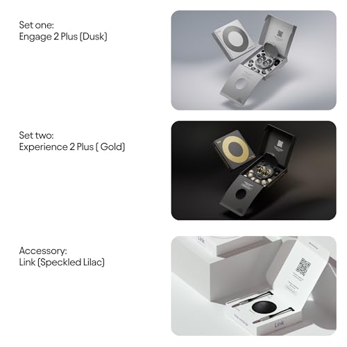 Loop Earplugs Social Plus Link Bundle (2-Pack) – Engage 2 Plus + Loop Experience 2 Plus + Link | Reusable Ear Plugs for Focus, Noise Sensitivity, Music, Parenting & More | 16dB/18 dB Noise Reduction