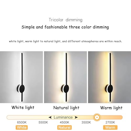 Lámparas de cabecera de pared LED para lectura confortable en dormitorios 3