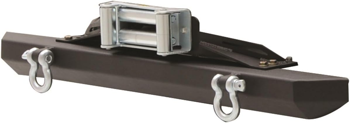 Smittybilt 76740D SRC Classic Front Bumper with D-Ring Mounts and Shackles for 1976-2006 Jeep® Wrangler TJ/YJ/LJ