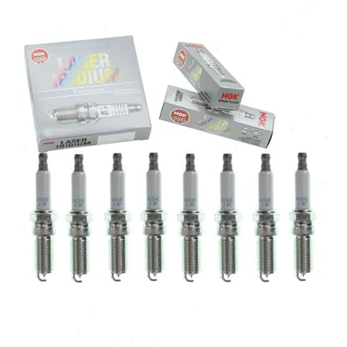 8 pc NGK Laser Iridium Spark Plugs compatible with Chevrolet ...