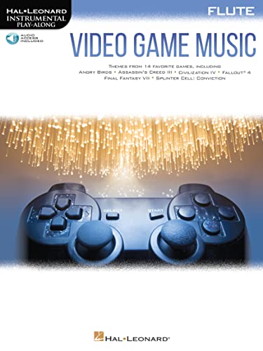 Video Game Music - Instrumental Play-Along Series - Flute Book/Online Audio