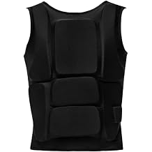 Karate Chest Guard Padded Karate Chest Guard Chest Protector Taekwondo Chest Guard Martial Arts Body Protector for Competition Training