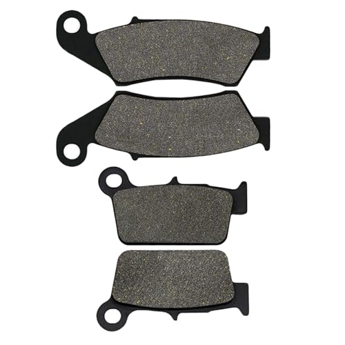 Plaquettes de frein moto pour Yamaha WR450F et YZ250 de 2003 à 2015 avant arrière