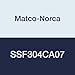 Matco-Norca SSF304CA07 304SS Threaded Cap Class 150, 1.5"