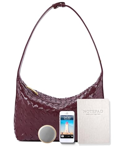 Vegan Leather Woven Tote Handbag, Top-handle Shoulder Bag, Woven Leather