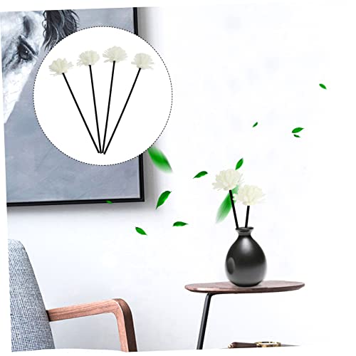 Difusor de aroma con 4 palitos de ratán para hogar miniatura 6