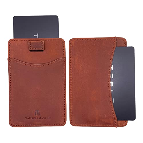 Key Card Holder For Tesla Model 3 X Y Slim Card Case Thin Wallet Minimalist Credit Card Sleeve with RFID Blocking (Coffee Brown)2