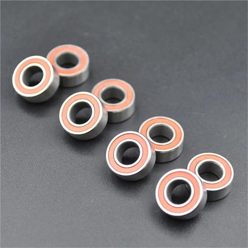Roulements hybrides en céramique SMR105 de 5x10x4 mm pour modélisme - Lot de 10 pièces