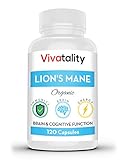 Lions Mane Nootropics Memory Supplement Capsules