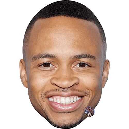 Bild: Eugene Byrd (Smile) Maske aus Karton f�r 8,97 EUR bei amazon.de