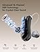 Hearing Aids, Hearing Aids for Seniors, Hearing Aids Rechargeable with Automatic Noise Cancelling and 5 Levels of Volume Adjustment, Hearing Amplifiers with Clear Sound Quality for Hearing Loss(Black)