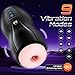 Automatic Masterebastorfor Men Heating Tight Sleeve Hands Free, Male Masterburbatar Portable Soft Sucking Viboators Massagers Male Masterburtors 3D Pocket Puzzy Realistic Underwear