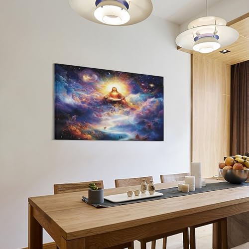 Impression sur toile Jésus art mural décoration salon haut de gamme - 3
