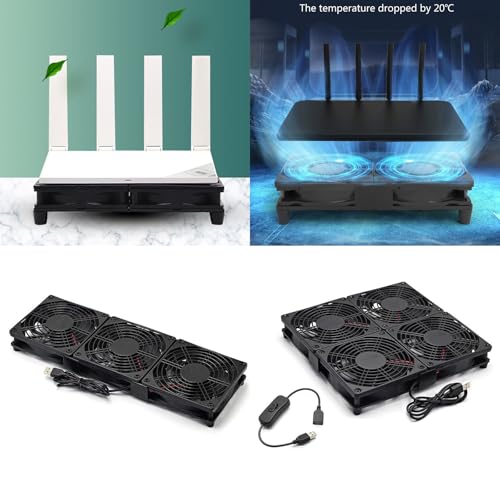 Ventilador de refrigeración USB 120mm para PC laptop y equipos de red 2