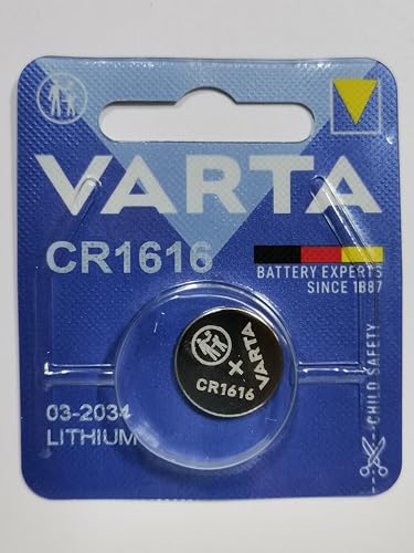 Varta Professional Electronics Battery 6616 / CR1616 Voltage: 3V Size: 1.6 mm Diameter: 16.0 mm Blister