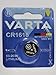 Produktbild Batterie Varta Professional Electronics Type : 6616 / CR1616 Spannung: 3V Größe: 1,6 mm Durchmesser: 16,0 mm Blister PDA-Punkt