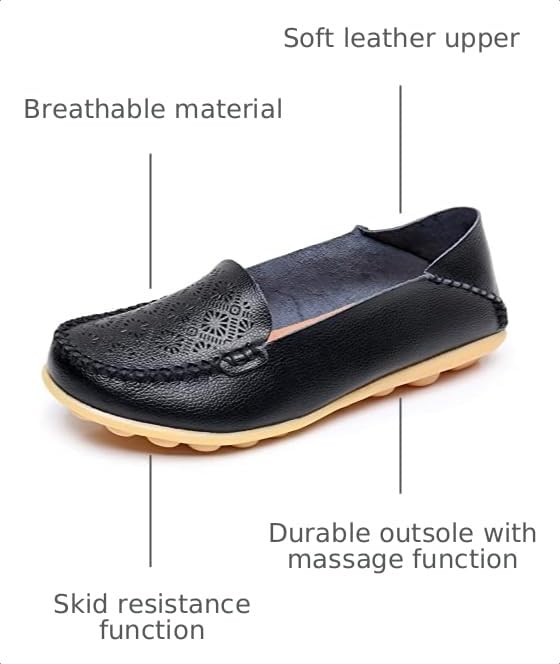 Image of VenusCelia Women's Adequate Comfort Walking Flat Loafer