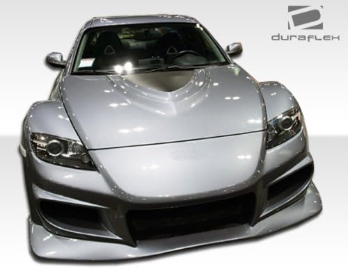 Brightt Duraflex ED-ZJS-647 Vader Front Bumper Cover - 1 Piece Body Kit - Compatible With RX8 2004-2008